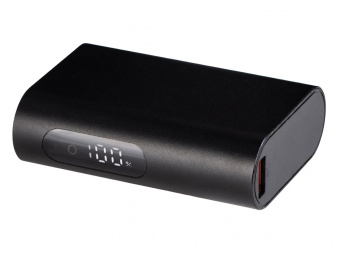 Внешний аккумулятор с быстрой зарядкой QC/PD Qwik, 10000 мАч (черный)