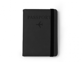 Обложка для паспорта MUNDI (черный)