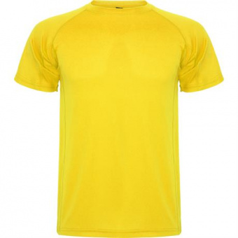 Спортивная футболка MONTECARLO мужская, ЖЕЛТЫЙ L