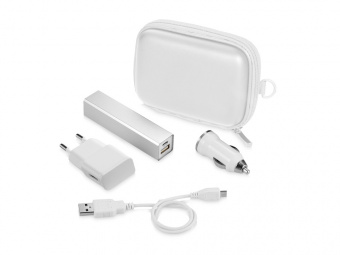 Комплект для зарядки Volt Premium, 2200 mAh (белый)