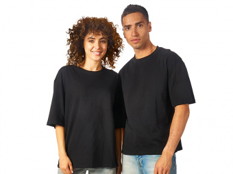 Футболка оверсайз Liyon унисекс (черный)