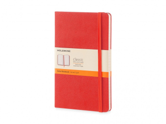 Записная книжка А5  (Large) Classic (в линейку) (красный)