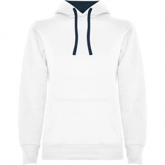 Толстовка URBAN WOMAN женская, БЕЛЫЙ/МОРСКОЙ СИНИЙ 2XL