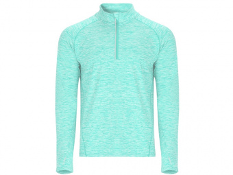 Толстовка с воротом на молнии Melbourne мужская (светло-голубой)