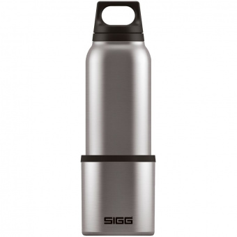 Термобутылка с чашкой Hot & Cold 500, стальная