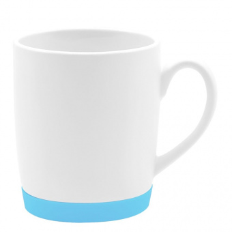 Кружка Make Me To Go, белая/голубая