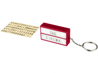 Брелок - фонарик Cinema (красный)