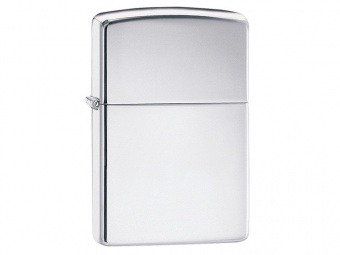 Зажигалка ZIPPO Classic с покрытием High Polish Chrome (серебристый)