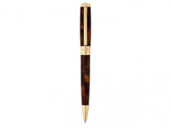 Ручка шариковая Atelier 1953 (коричневый, золотистый)