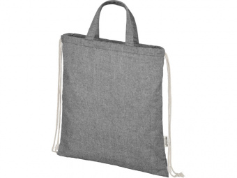 Рюкзак со шнурком Pheebs, 150 г/м2 (черный)