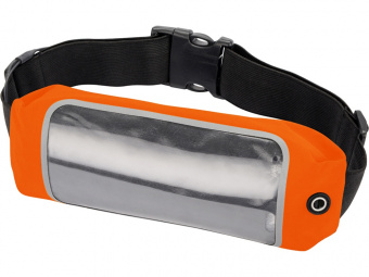 Сумка на пояс Спринт (оранжевый, черный)