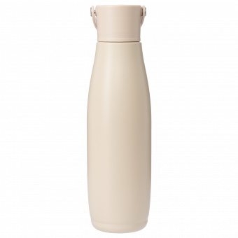 Термобутылка вакуумная герметичная Боска, бежевая