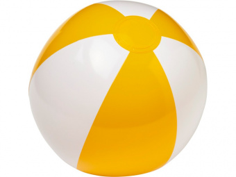 Пляжный мяч Palma (белый, желтый)