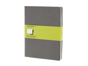 Набор записных книжек Cahier, ХLarge (нелинованный) (серый)
