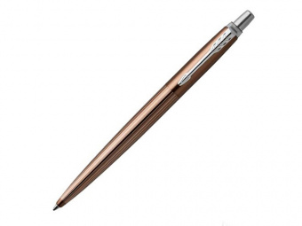 Ручка Parker шариковая Jotter Premium Carlisle Brown Pinstripe CT (коричневый)