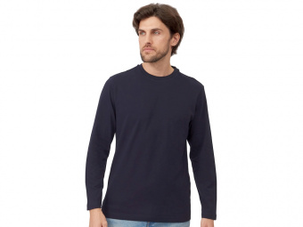 Лонгслив HD Fit мужской (темно-синий)
