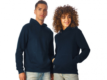 Толстовка с капюшоном Monaco унисекс (темно-синий)