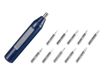 Отвертка Drill 10-в-1 (синий) Отвертка Drill 10-в-1 (синий)