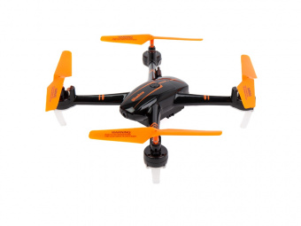 Радиоуправляемый квадрокоптер SHADOW FPV (черный, оранжевый)