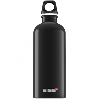 Бутылка для воды Traveller 600, черная