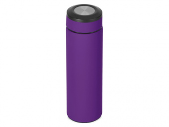 Вакуумный термос Vacuum Flask C1, soft touch, 420мл (фиолетовый)