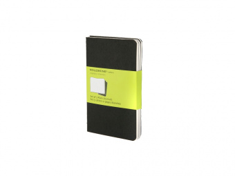 Набор записных книжек А6 Cahier (нелинованный) (черный)