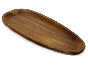 Блюдо сервировочное из акации Norb (натуральный, коричневый)