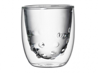 Набор стаканов Elements Water, 2*75мл (прозрачный)