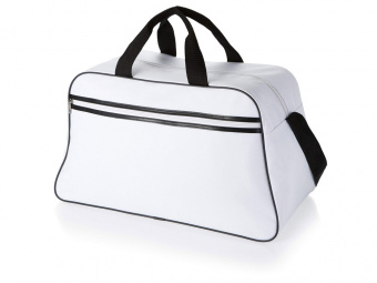 Сумка спортивная San Jose (белый, черный)