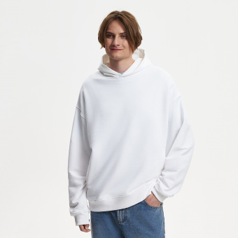 Худи оверсайз унисекс FUSION, белый, размер 3XL/4XL