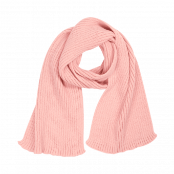 Шарф Forges вязаный, розовый