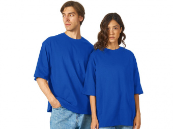 Футболка оверсайз Berlin унисекс (синий)