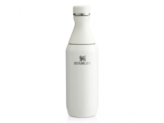 Бутылка для воды Stanley All Day Slim объемом 350 мл - Cream (кремовый) Бутылка для воды Stanley All Day Slim объемом 350 мл - Cream (кремовый)