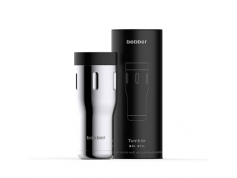 Вакуумная термокружка Tumbler, 470 мл (серебристый)