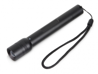 Фонарь на батарейках с регулируемым фокусом Wand, IPX7, 250 Лм (черный) Фонарь на батарейках с регулируемым фокусом Wand, IPX7, 250 Лм (черный)