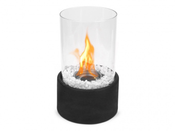 Биокамин Hygge (черный, прозрачный)