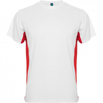 Спортивная футболка TOKYO мужская, БЕЛЫЙ/КРАСНЫЙ L