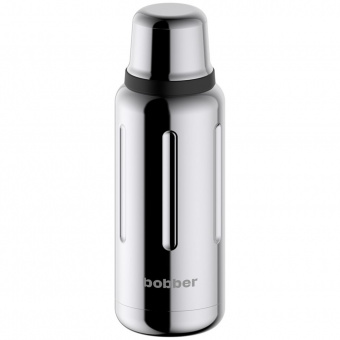 Термос Flask 1000, вакуумный, стальной зеркальный