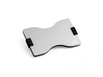 Визитница с защитой RFID MULLER (серебристый)
