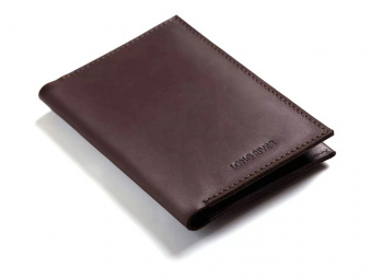 Обложка для паспорта Руга (коричневый)