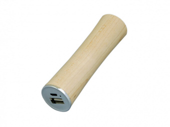 Внешний аккумулятор Captain, 2200 mAh (натуральный)