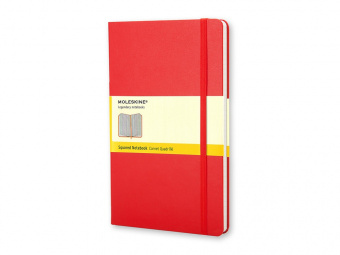Записная книжка А5 (Large) Classic (в клетку) (красный)
