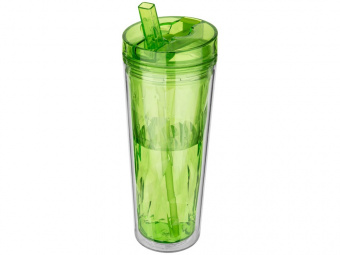 Термобутылка Hot & Cold Flip n Sip (лайм)