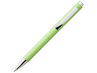 Ручка шариковая Tual из пшеничной соломы (зеленое яблоко)