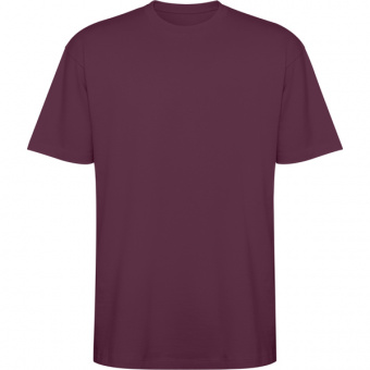 Футболка оверсайз BULL, СЛИВОВО-КРАСНЫЙ 3XL