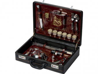 Набор Подарочный (серебристый, черный, бордовый)