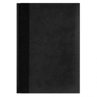 Недатированный ежедневник VELVET 145x205мм, без календаря, черный