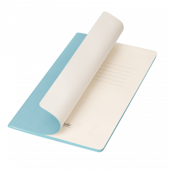 Блокнот Corsa slim, голубой