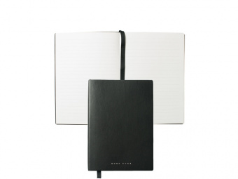 Блокнот А5 Stripe Soft Black (черный)