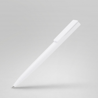Ручка пластиковая шариковая Taper Solid (белый)